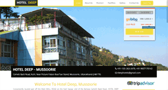 Desktop Screenshot of hoteldeep.in